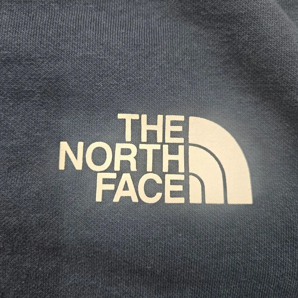 The North Face Men's Blue Pullover‎ Hoodie Size M Medium Never Stop Exploring